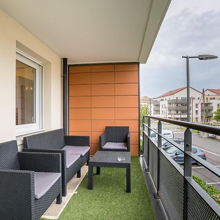Woippy Spacieux - 4 Pers' - Balcon - 2 Lits - Parking מראה חיצוני תמונה